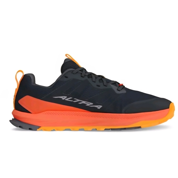 Altra Men's Lone Peak 9 Zero‑Drop Trail Running Shoes -Black/Red - Picture 2 of 7